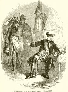Chickasaw con testa di spagnolo da English School