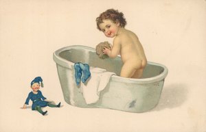 Bambino nella vasca