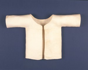 Camicia di lino per bambino in tessuto a nido d