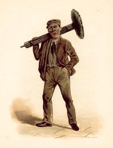 Spazzacamino (cromolitografia) da English School