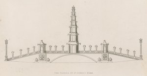 Pagoda cinese e ponte, St James