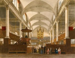 Christ Church, Newgate Street, c.1810