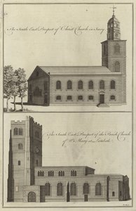Christ Church, Surrey e Chiesa parrocchiale di St Mary a Lambeth da English School
