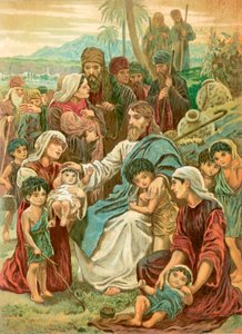 Cristo benedice i bambini da English School
