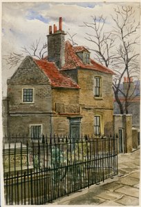 Cottage della Chiesa, Passaggio della Chiesa, Cimitero di Santa Maria, Islington da English School