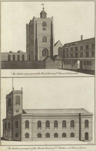 Chiesa di St James, Clerkenwell e Chiesa di St Matthew, Bethnal Green da English School