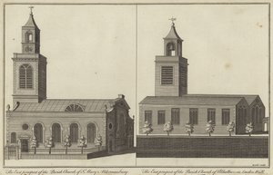 Chiesa di Santa Maria, Aldermanbury e Chiesa di Allhallows su London Wall, Londra
