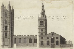 Chiesa di Santa Maria Aldermary in Bow Lane e Chiesa di San Margherita Pattens in Little Tower Street, Londra