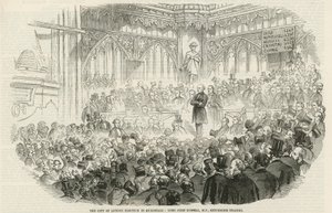 Elezione della Città di Londra nella Guildhall