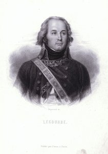 Claude Lecourbe, generale francese durante le guerre rivoluzionarie e napoleoniche francesi (incisione) da English School