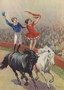 Bambini intelligenti, nati e cresciuti nel circo