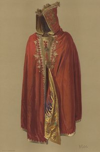 Mantello di Napoleone I (cromolitografia) da English School