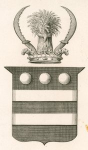 Stemma di Sir Edward Hungerford da English School