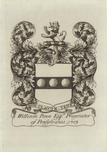 Stemma di William Penn da English School