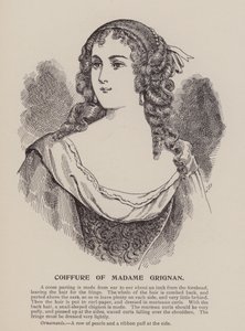 Coiffure di Madame Grignan (incisione)