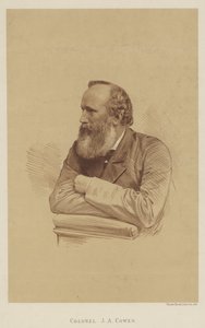 Colonnello J A Cowen (litografia)