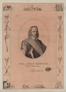 Colonnello John Hewson, morto in esilio, 1662
