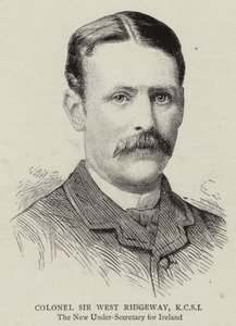 Colonnello Sir West Ridgeway, KCSI da English School