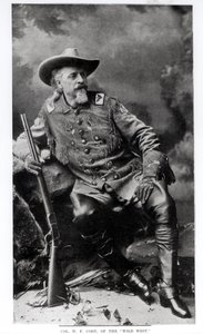 Colonnello William Frederick Cody, noto anche come Buffalo Bill, 1903 da English School