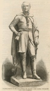 Statua colossale del defunto Generale Sir Charles James Napier da English School