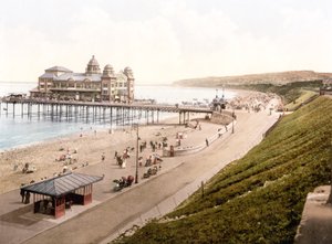 Passeggiata di Colwyn Bay, dalla stazione
