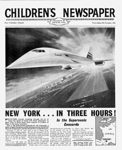 Concorde, prima pagina di 