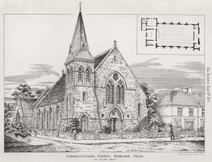 Chiesa Congregazionale, Romford, Essex da English School