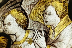Sezione conservata dalla Grande Finestra Est a York Minster: 