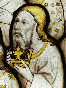 Sezione conservata dalla Grande Finestra Est a York Minster: 