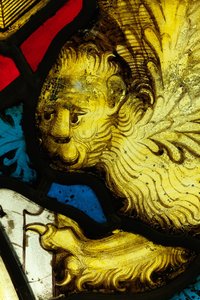 Sezione conservata dalla Grande Finestra Est a York Minster: 