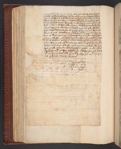Copia di una lettera di Lady Elizabeth Compton, poi Contessa di Northampton, a suo marito, Harley MS 7003, f.158v (penna e inchiostro su carta) da English School