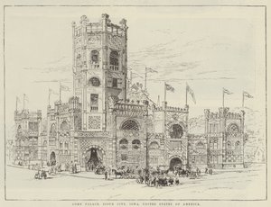 Palazzo di Mais, Sioux City, Iowa, Stati Uniti d