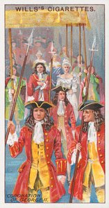 Incoronazione di Giorgio II da English School