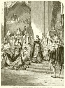 Incoronazione di Napoleone I: Napoleone Incorona l
