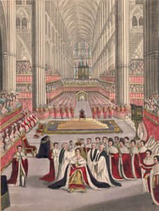 Incoronazione della Regina Vittoria da English School