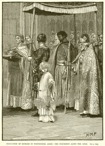 Incoronazione di Riccardo nell