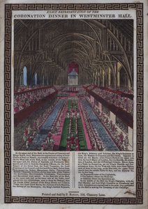 Incoronazione di Sua Maestà [cioè Giorgio III] a Westminster da English School