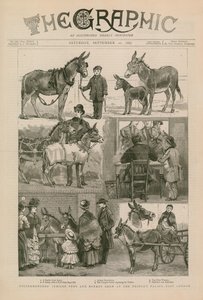 Mostra di pony e asini del giubileo dei costermongers al People
