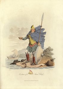 Costume di un capo sassone