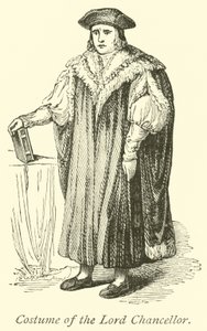 Costume del Lord Cancelliere da English School