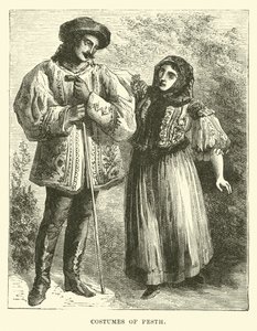Costumi di Pesth da English School