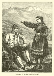 Costumi di Telemarken, Norvegia