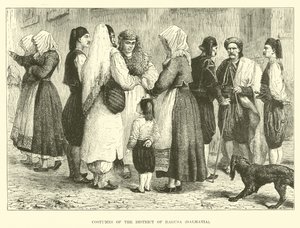 Costumi del Distretto di Ragusa, Dalmazia