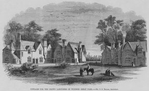 Cottage per i lavoratori della corona del Windsor Great Park da English School