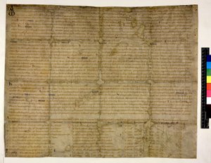Restituzione della libertà ad Abingdon, 993 da English School