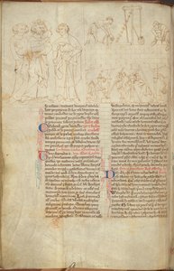 La costruzione della torre di Clifford a St Albans, da 