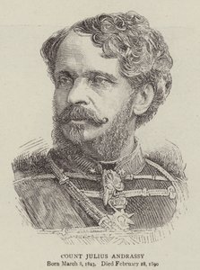 Conte Julius Andrassy (incisione)