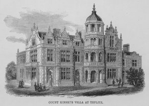 Villa del Conte Kinski a Teplitz da English School
