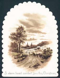 Scena di campagna, Cartolina di Natale