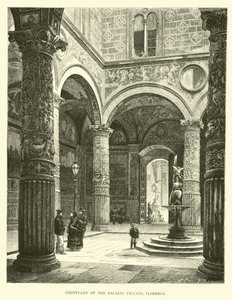 Cortile del Palazzo Vecchio, Firenze da English School